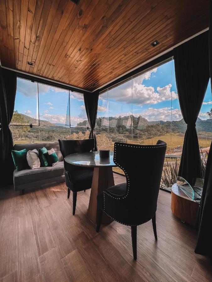 La Contemporanea Cabanas Prox A Cidade Vista Para Ponto Turistico Урубиси Екстериор снимка