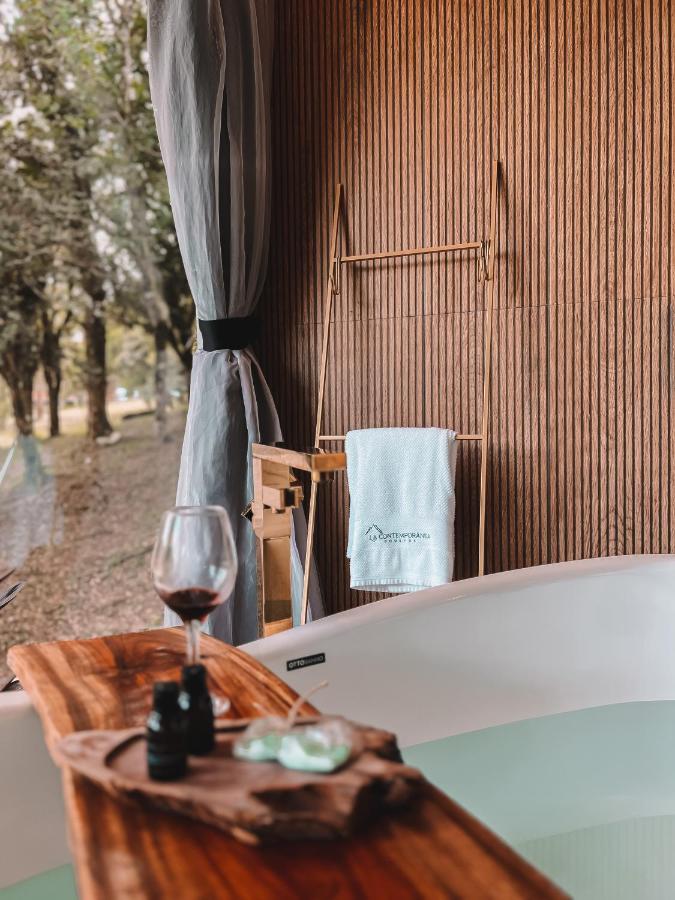 La Contemporanea Cabanas Prox A Cidade Vista Para Ponto Turistico Урубиси Екстериор снимка