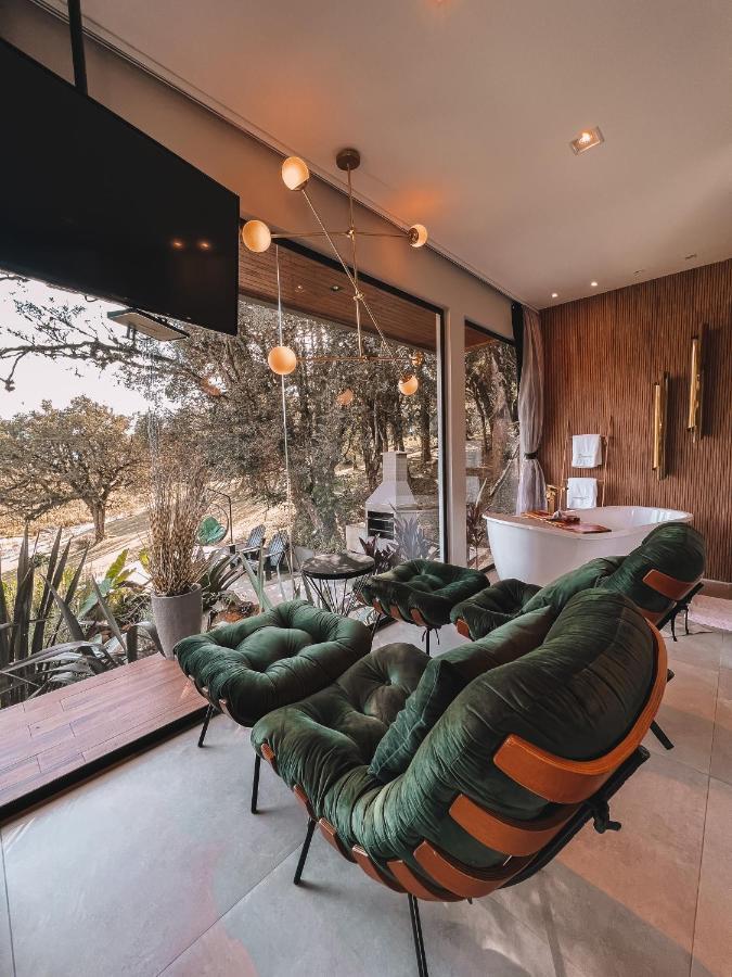 La Contemporanea Cabanas Prox A Cidade Vista Para Ponto Turistico Урубиси Екстериор снимка