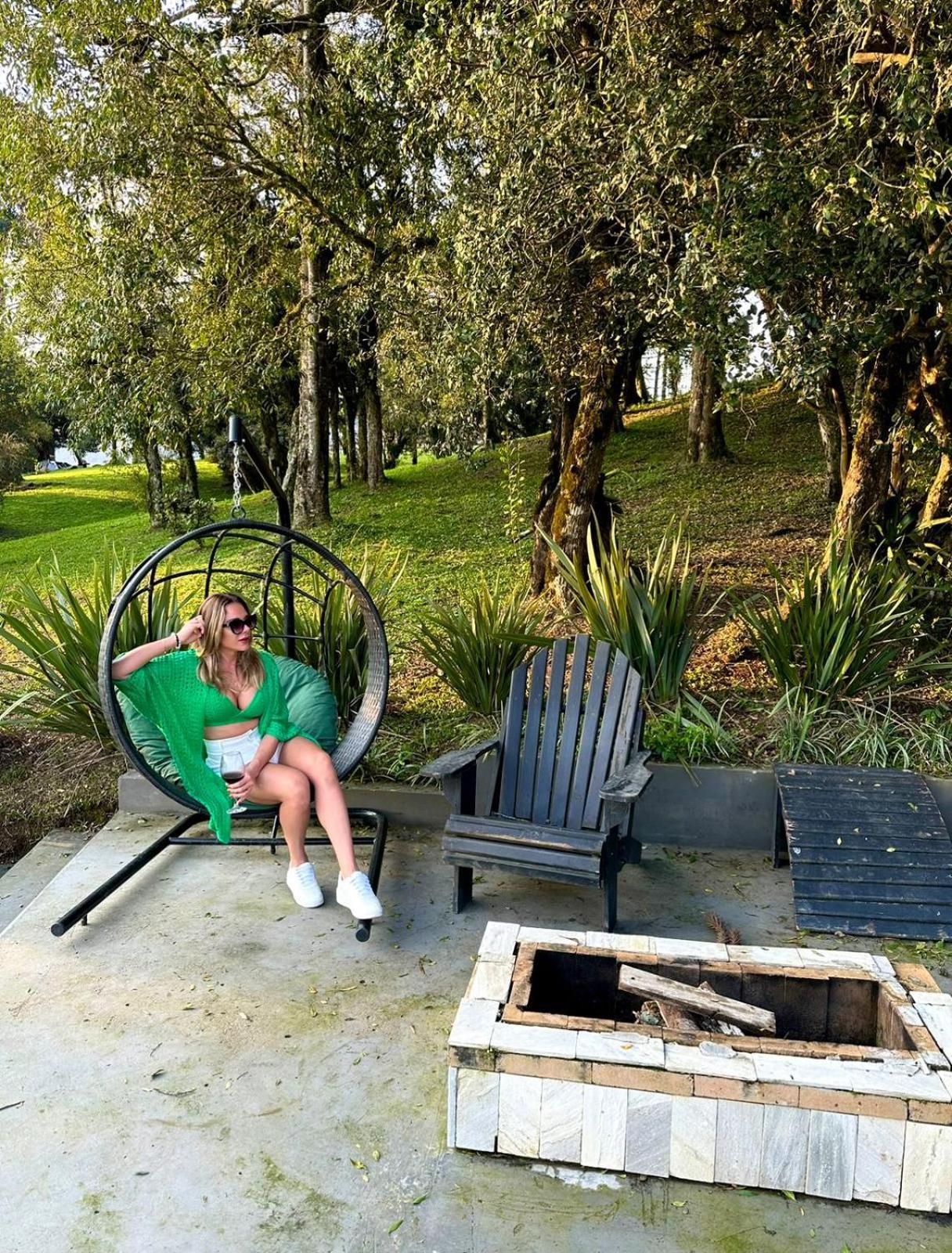 La Contemporanea Cabanas Prox A Cidade Vista Para Ponto Turistico Урубиси Екстериор снимка